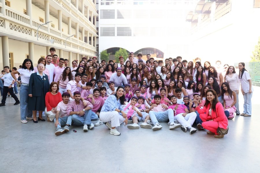 Les Terminales en rose