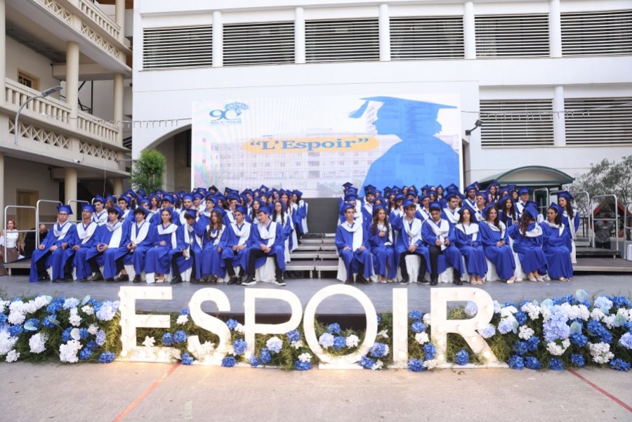 Remise des diplômes, promotion « l’Espoir »